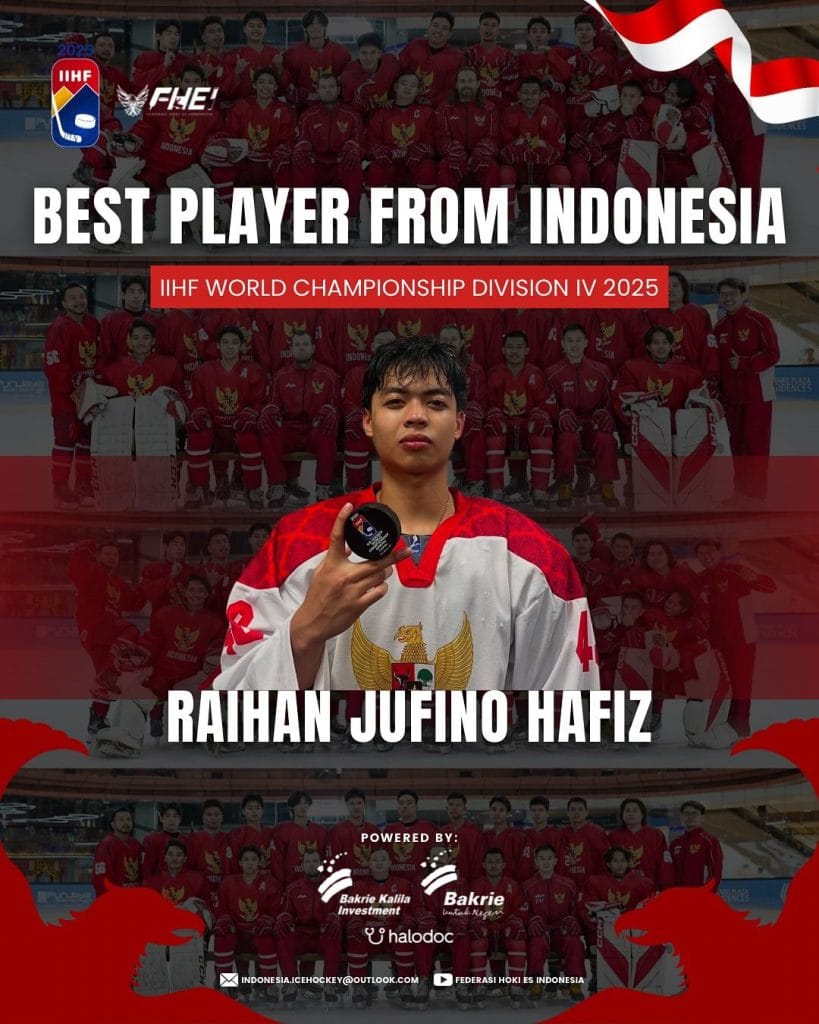 2025 IIHF Ice Hockey World Championship Armenia Yerevan Division IV - Best Player from Indonesia
