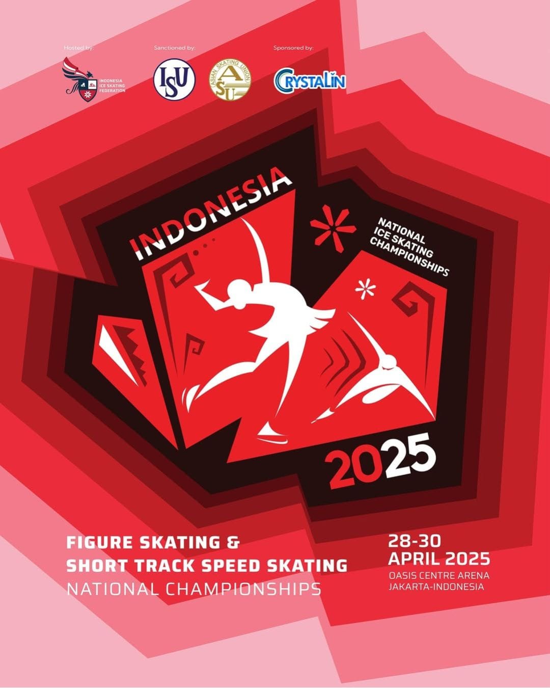 Indonesia National Ice Skating Championships 2025 Figure Skating and Short Track Speed Skating